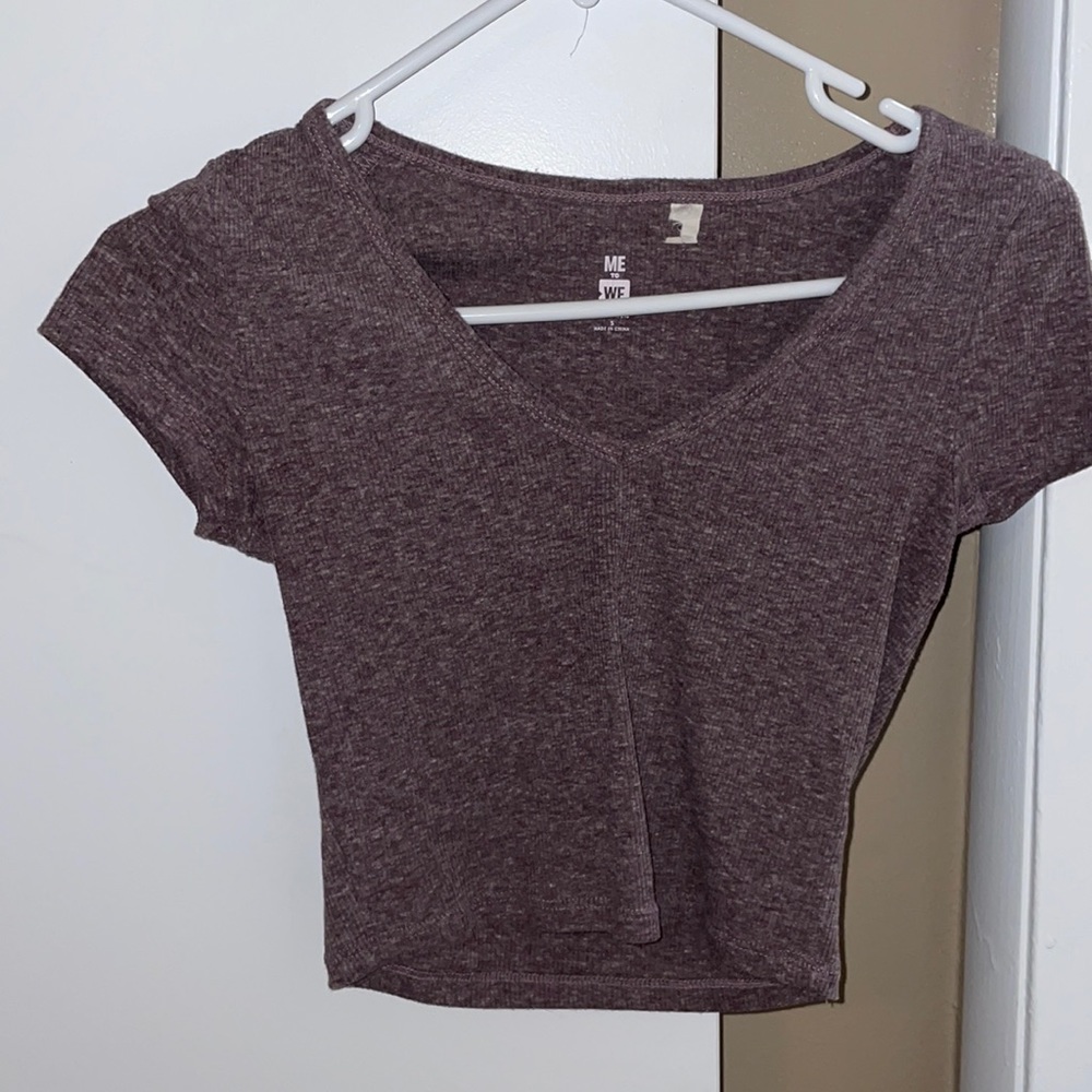 ME to WE crop top
